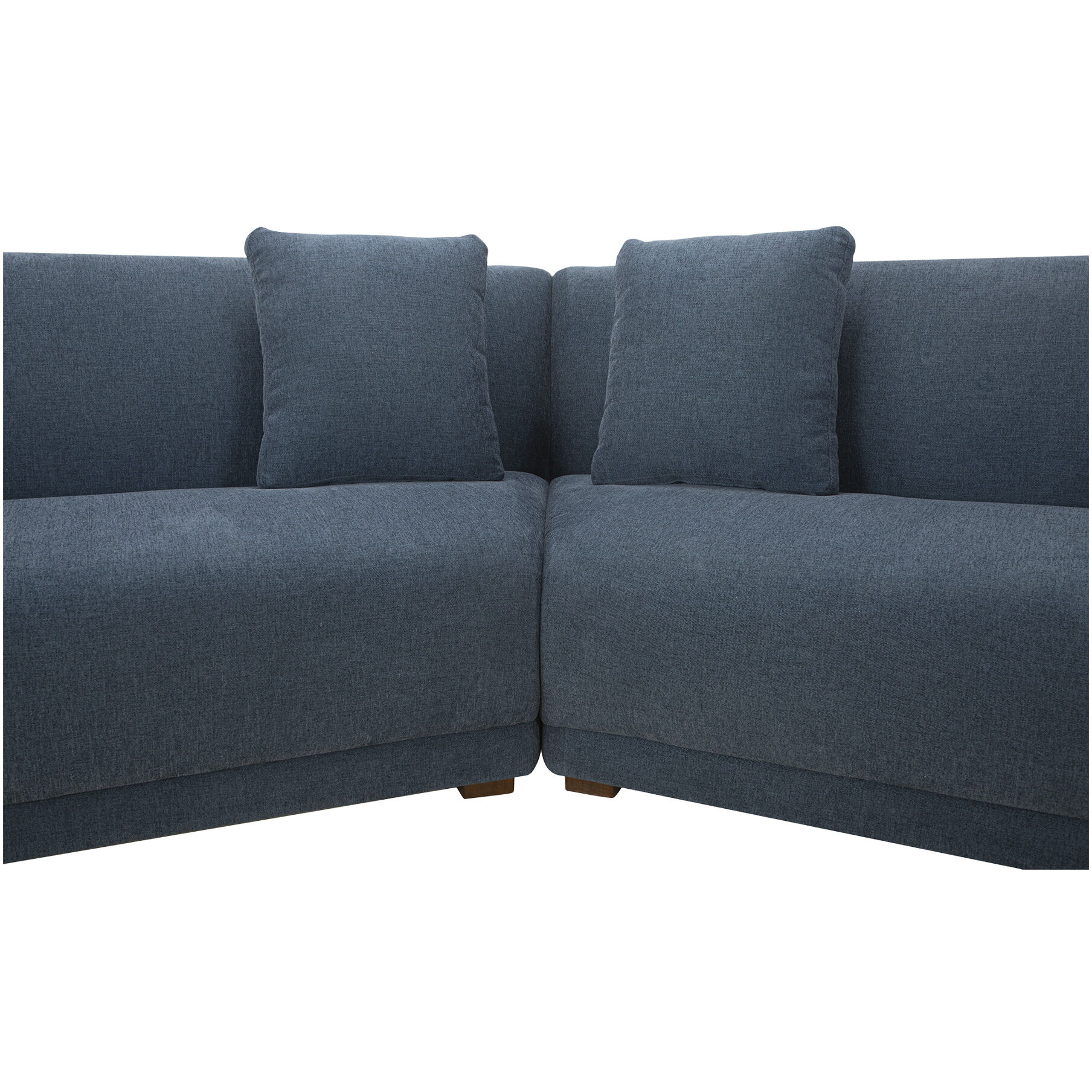 Fraser Blue Modular Sectional with Slipper, 3 Piece